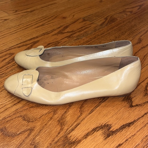 Fratelli Rossetti Woman’s Tan Flats Size EU 39 - Picture 3 of 7